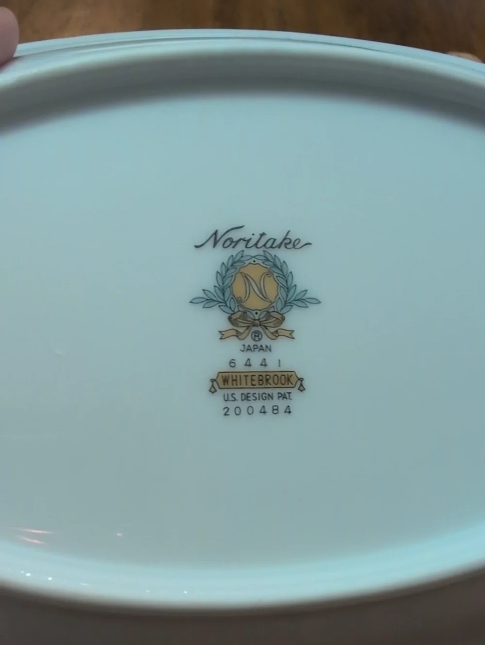 Noritake China Whitebrook 6441 Celery Dish/Vegetable Dish